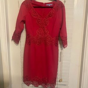 Antonio Melani “Nora” Lace Sheath Dress- Size 8